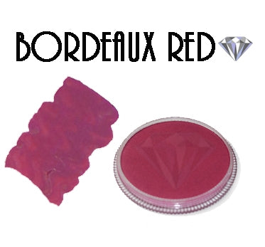 Diamond FX Face Paint - Essential Bordeaux Red - 30 grams