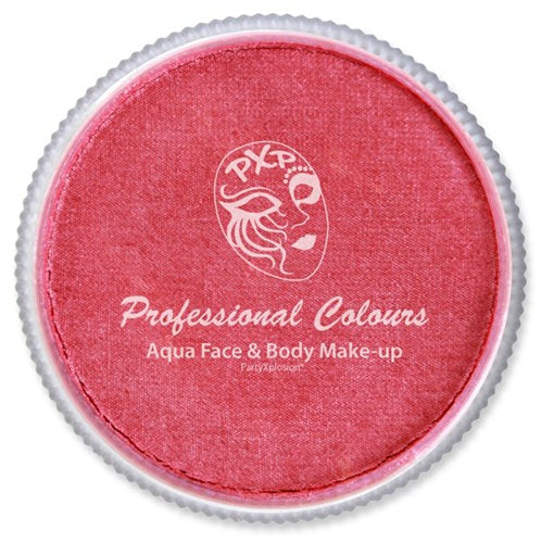 PartyXplosion Face Paint - Pearl Light Red 43737 - 30 grams