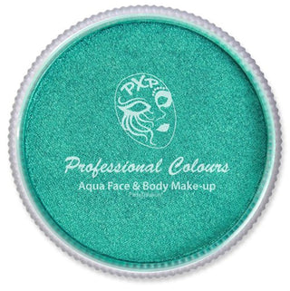 PartyXplosion Face Paint - Pearl Green 43728 - 30 grams