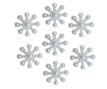 Face Paint Gems - Snowflake Gems - 1/2" - Pack of 20 Face Paint Forum Shop