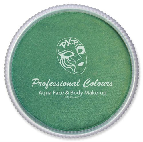 PartyXplosion Face Paint - Pearl Swamp Green 43749 - 30 grams