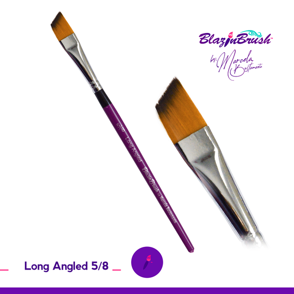 Blazin Brush - Long Angled 5/8 inch Blazin Brush