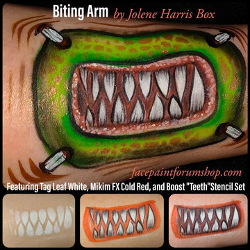 Boost Stencil Set - Teeth Boost Stencils