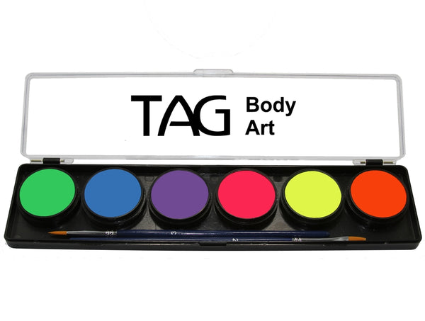 TAG Face Paint - Neon 6 Color Palette