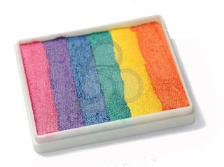 TAG Face Paint - Split Cake - Pearl Rainbow - 50 grams