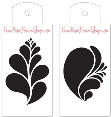 Boost Stencil Set - Tear Drop Clusters Boost Stencils