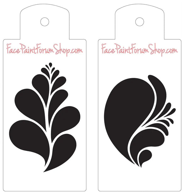 Boost Stencil Set - Tear Drop Clusters Boost Stencils