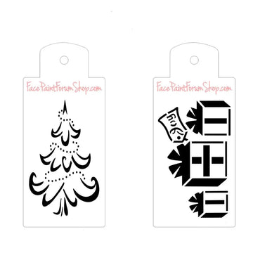 Boost Stencil Set - Christmas Tree and Presents Boost Stencils