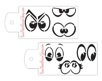 Boost Stencil Set - Character Eyes Boost Stencils