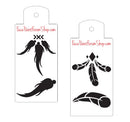 Boost Stencil Set - Feathers Boost Stencils