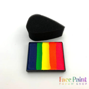 Black Never Stain Petal Sponges - Large Face Paint Forum Shop