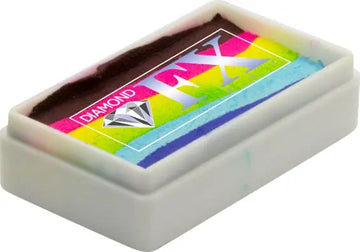 Diamond FX Face Paint - 1 Stroke Cake - Bright Rainbow Diamond FX