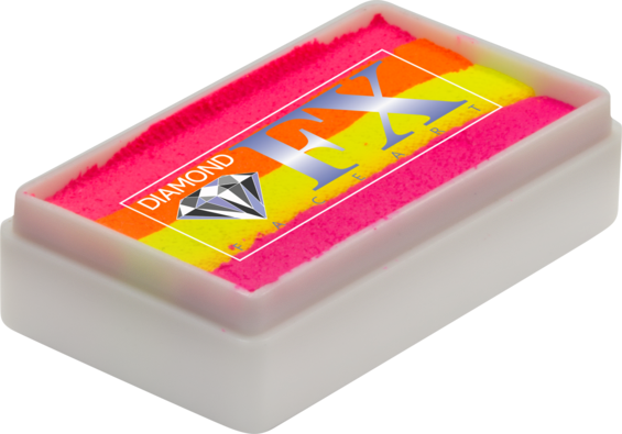 Diamond FX Face Paint - 1 Stroke Cake - Neon Pop
