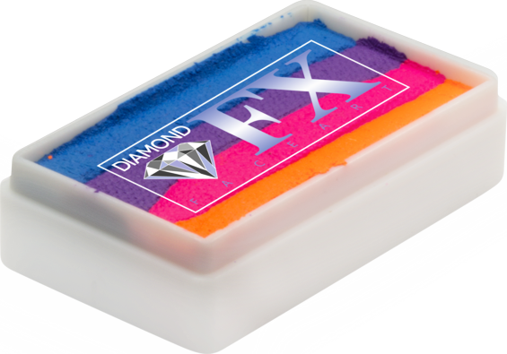 Diamond FX Face Paint - 1 Stroke Cake - Neon Sun