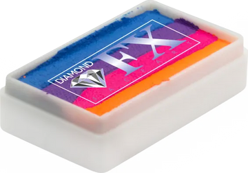 Diamond FX Face Paint - 1 Stroke Cake - Neon Sun Diamond FX