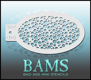Bad Ass Mini Stencil - 1310 Random Dots Stencil