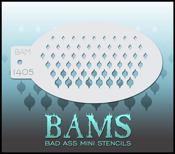 Bad Ass Mini Stencil - 1405 Gradient Stencil