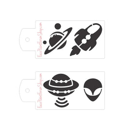 Boost Stencil Set - Outer Space Boost Stencils