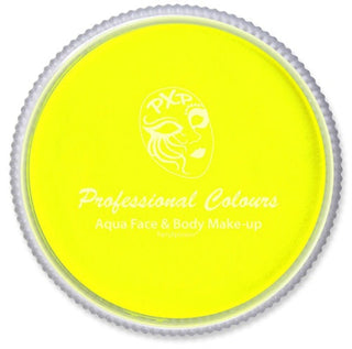 PartyXplosion Face Paint - Neon Yellow - 30 grams