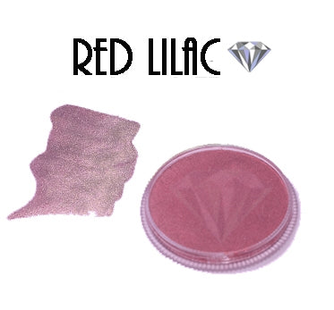 Diamond FX Face Paint - Metallic Red Lilac - 30 grams