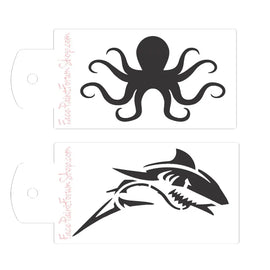 Boost Stencil Set - Shark/Octopus Boost Stencils