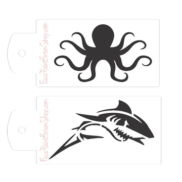 Boost Stencil Set - Shark/Octopus Boost Stencils