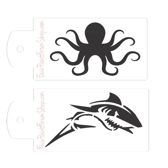 Boost Stencil Set - Shark/Octopus Boost Stencils