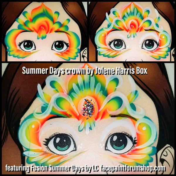 Fusion Body Art - 1 Stroke - Leanne's Summer Days