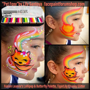 Fusion Body Art - 1 Stroke - Leanne's Lollipop Fusion Body Art