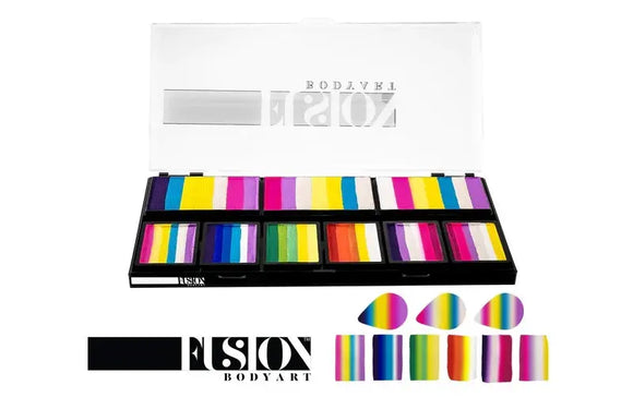 Fusion Body Art - Leanne's Princess Palette (NON NEON) Fusion Body Art