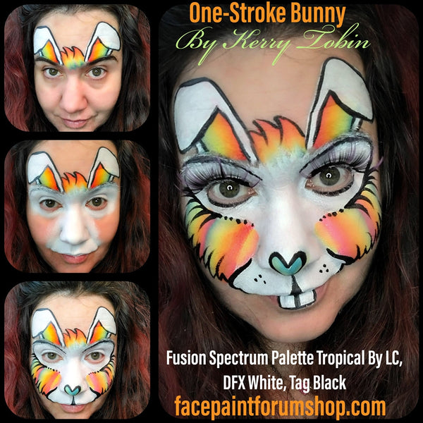Fusion Body Art - Spectrum Palette - Tropical by LC (Neon, Discontinued)