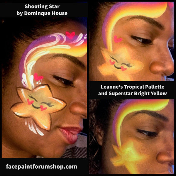 Fusion Body Art - Spectrum Palette - Tropical by LC (Neon, Discontinued)