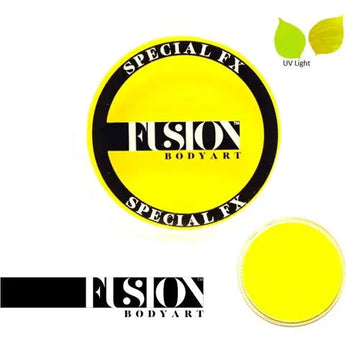 Fusion Body Art - UV Neon Yellow - 32 grams Fusion Body Art