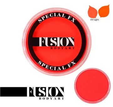 Fusion Body Art - UV Neon Orange - 32 grams Fusion Body Art