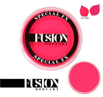 Fusion Body Art - UV Neon Pink - 32 grams Fusion Body Art