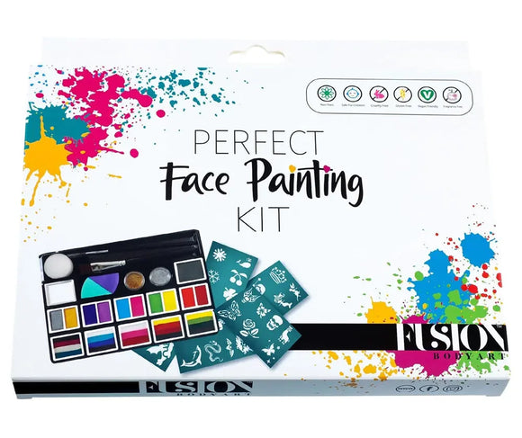 Fusion Body Art - Body Art - Perfect Face Painting Kit Fusion Body Art