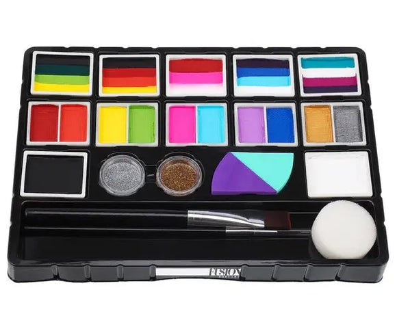 Fusion Body Art - Body Art - Perfect Face Painting Kit Fusion Body Art