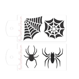 Boost Stencil Set - Spiders and Webs Boost Stencils