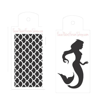 Boost Stencil Set - Mermaid & Scales Boost Stencils