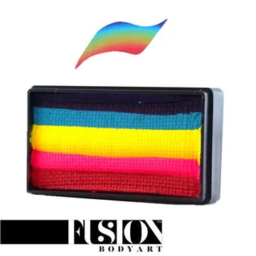 Fusion Body Art - 1 Stroke - Leanne's Rainbow (Non Neon) Fusion Body Art