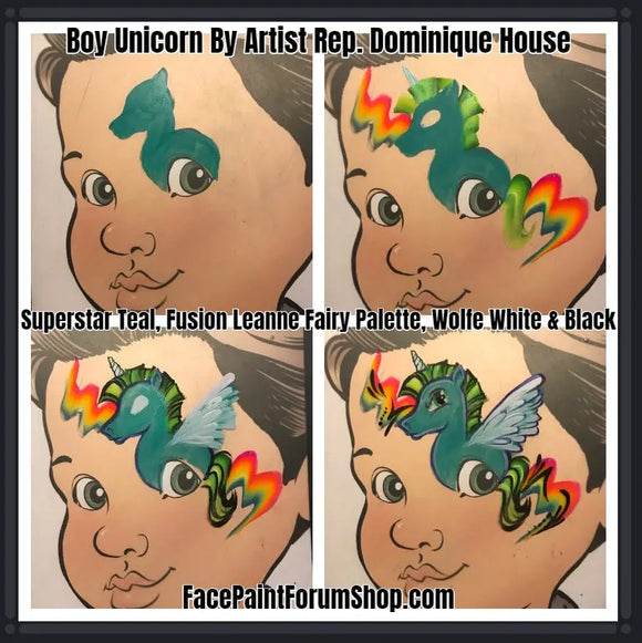 Fusion Body Art - Spectrum Palette - Leanne's Fairy Collection (Non Neon) Fusion Body Art