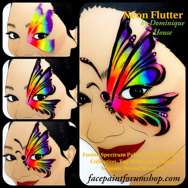 Fusion Body Art - Spectrum Palette - Leanne's Fairy Collection (Non Neon)
