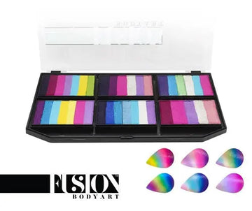Fusion Body Art - Spectrum Palette - Leanne's Happy Pixie (Non Neon) Fusion Body Art