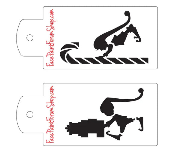 Boost Stencil Set - Elves Boost Stencils
