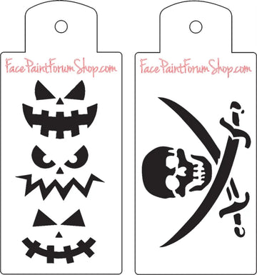 Boost Stencil Set - Skull and Swords Boost Stencils