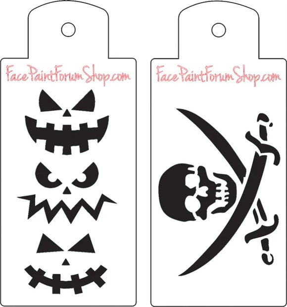 Boost Stencil Set - Skull and Swords Boost Stencils