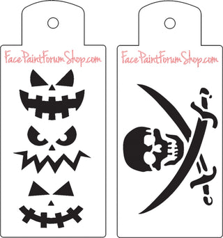 Boost Stencil Set - Skull and Swords