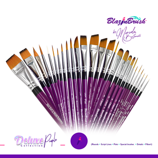 Blazin Brush - DELUXE Purple Collection (27 brushes)