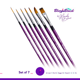 Blazin Brush - Set of 7 - LE Blazin Brush