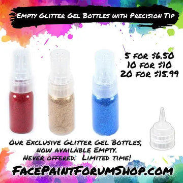Suzy Sparkles - Empty Glitter Gel Bottle Suzy Sparkles
